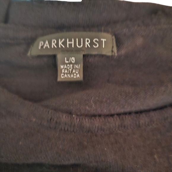 Parkhurst Black Sweater size large - Picture 5 of 6